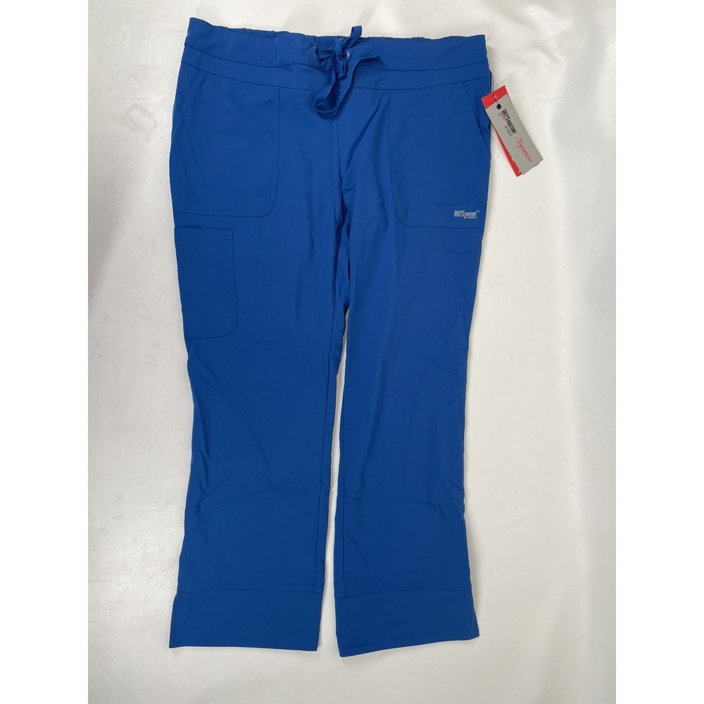 Greys Anatomy Barco Scrubs 3PKT Cargo Low Rise Straight Leg Pants Womens LP NWT‎